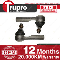 Trupro LH+RH Outer Tie Rod for HOLDEN ASTRA LD POWER STEER JAPANESE RACK 86-on