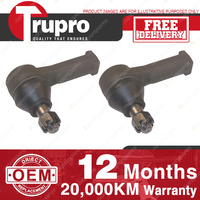 2 Pcs Trupro LH+RH Outer Tie Rod Ends for HOLDEN COMMODORE VX 00-02