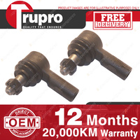 2 Pcs Trupro LH+RH Outer Tie Rod Ends for HOLDEN JACKROO UBS17 55 4WD 86-91