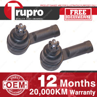 2 Pcs Premium Quality Trupro LH+RH Outer Tie Rod Ends for HYUNDAI ELANTRA 02-03