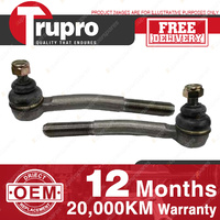 2 Pcs Brand New Trupro LH+RH Outer Tie Rod Ends for LADA SAMARA 86-95