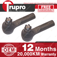 2 Pcs Trupro LH+RH Outer Tie Rod Ends for NISSAN MAXIMA A32 SERIES 95-99