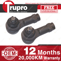 2 Pcs Trupro LH+RH Outer Tie Rod Ends for NISSAN VANETTE C80 SC80 SERIES 68-76