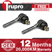 2 Pcs Trupro LH+RH Outer Tie Rod for TOYOTA CORONA RT40 RT46.RT51 RT56 64-69