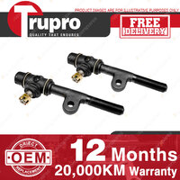 2 Trupro LH+RH Outer Tie Rod for TOYOTA HILUX 4WD RN105 LN105 LN106 YN106 90-on