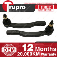 2 Pcs Trupro LH+RH Outer Tie Rod Ends for TOYOTA TARAGO ACR30R 2WD 03-06