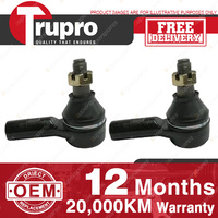 2 Pcs Trupro LH+RH Outer Tie Rod Ends for TOYOTA TARAGO TR3 CR3 4WD 88-on