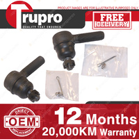 2 PCS Premium Quality Trupro LH+RH Inner Tie Rod Ends for JEEP CJ5 CJ6 57-72