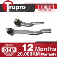 Trupro LH+RH Inner Tie Rod Ends for MITSUBISHI SCORPION/SIGMA GE GH 77-81