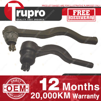 Trupro LH+RH Inner Tie Rod Ends for MITSUBISHI SCORPION SIGMA GJ GK GL GN 80-87