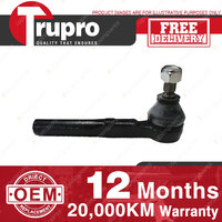 1 Pc Trupro Outer RH Tie Rod End for ALFA ROMEO ALFA 164 2.0 3.0 87-98