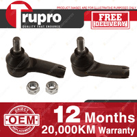 2 Pcs Trupro LH+RH Outer Tie Rod Ends for AUDI 100 A6 A6 QUATTRO C4 82-97