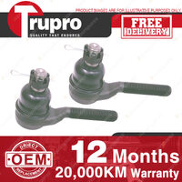 2 Pcs Trupro LH+RH Inner Tie Rod for DODGE UTILITY 106C VE VF VJ VH VS VK 66-77