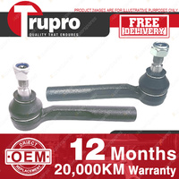 2 Pcs Trupro LH+RH Outer Tie Rod Ends for HOLDEN ASTRA AH 10/04-08/09