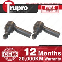 2 Pcs Trupro LH+RH Outer Tie Rod Ends for HOLDEN APOLLO JK JL NOVA LE LF LG