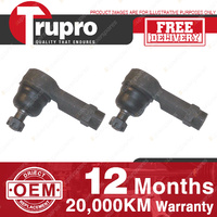 2 Pcs Trupro LH+RH Outer Tie Rod Ends for HOLDEN ASTRA LD MANUAL POWER STEER