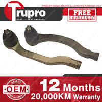 2 Pcs Trupro LH+RH Outer Tie Rod for HONDA CIVIC ED EF EY CONCERTO MA CRX EF ED