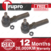 2 Pcs Premium Quality Trupro LH+RH Outer Tie Rod Ends for KIA MENTOR FA FB 94-ON