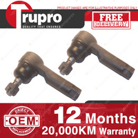 2 Pcs Trupro LH+RH Outer Tie Rod Ends for MAZDA 626 GE MX6 GE EE 91-ON