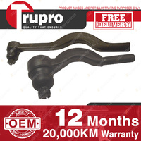 2 Pcs Trupro LH+RH Inner Tie Rod for MITSUBISHI TRITON 2WD ME MF MG MH MJ 86-96