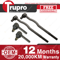 4 Pcs Trupro Outer Inner Tie Rod Ends for SUZUKI VITARA X90 LB11 95-ON