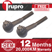 2 Pcs Trupro LH+RH Inner Tie Rod Ends for TOYOTA HILUX 2WD RN2 SERIES 5/72-78