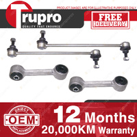 4 Pcs Trupro Front+Rear Sway Bar Links for BMW Z4 CONVERTIBLE E46 - 7 E46 - 3