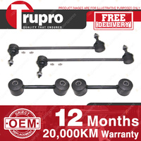 4 Pcs Trupro Front+Rear Sway Bar Links for CHRYSLER VOYAGER RG WAGON 97-ON