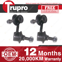 2 x Trupro Front LH+RH Sway Bar Links for HONDA CIVIC EU ES CR-V RD77 RD78 00-06