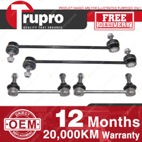 4 Pcs Trupro Front+Rear Sway Bar Links for VOLVO S70 V70 C70 S80 S60 98-ON