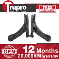 2 Pcs Trupro Front Lower Control Arms for Toyota Prius NHW11R NHW11 NHW10R NHW10