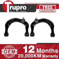 2 Pcs Trupro Front Upper Control Arms for Hyundai Sonata NF 2.0 2.4 3.3L 05-10