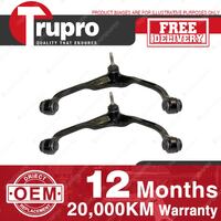 2 Pcs Trupro Front Upper Control Arms for Jeep Cherokee KK 2.8L 3.4L 2008-2013