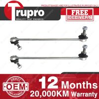 2 Pcs Trupro Front Sway Bar Links for Ford Fiesta WP WQ 1.4L 1.6L 2.0L 2001-2008