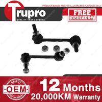 2x Trupro Rear Sway Bar Links for Nissan 370Z Z34 AAZ34 3.7L 253KW 245KW 2009-On