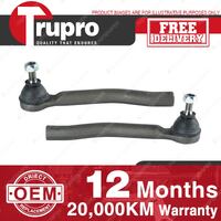 2 Pcs Trupro Tie Rod Ends for Nissan Juke F15 Leaf ZE0 Pulsar B17 1.2L 1.6L 1.8L