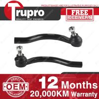 2 Pcs Trupro Tie Rod Ends for Honda Civic FB FB2 FB4 1.5L 1.8L 2.0L 2012-2016