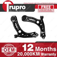 2x Trupro Front Lower Control Arms for Audi A3 8V 1.0L 1.4L 1.6L 1.8L 2.0L 13-20