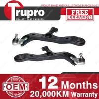 2 x Trupro Front Lower Control Arms for Toyota Corolla ZRE 152R 153R 182R Auris