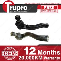 2 Pcs Trupro Outer Tie Rod Ends for Toyota Land Cruiser HDJ100 UZJ100 HDJ100 SUV