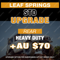 Upgrade Option - Rear EFS Heavy Duty Leaf Springs - Purchase with Lift Kit