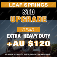 Upgrade Option - Rear EFS Extra Heavy Duty Leaf Springs - Purchase with Lift Kit