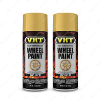 2 x VHT Wheel High Temperature Coating Spray Paint Clear Coat SP184