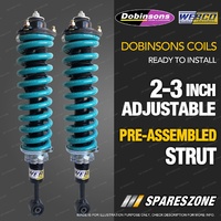 Front 2 - 3 Inch Adjustable lift kit Dobinsons Coil for Nissan Navara D40 STX550