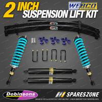 2" 50mm Lift Dobinsons Coil Complete Strut EFS LEAF for Foton Tunland 12-on