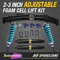 2" - 3" Adjustable Foam Cell Assembled Lift Kit Dobinsons Coil for Foton Tunland