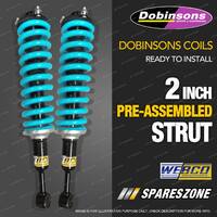 Complete struts assembly front lift kit Dobinsons Coil for Mazda BT-50 21-on