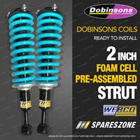 2" 50mm Front Foam Cell Complete Strut Dobinsons Coil for Mazda BT-50 21-on