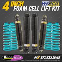 4" Lift Kit Foam Cell Shocks Dobinsons Coil for Toyota Landcruiser 80 105 Series