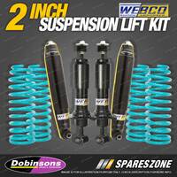 2" 50mm Foam Cell Lift Kit Dobinsons Coils for Mitsubishi Pajero NM NP NS NT